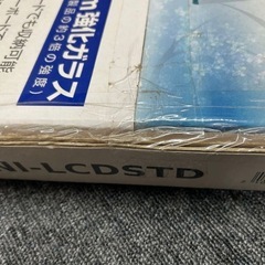 【新品•未開封品】　モニタースタンド　強化ガラスの画像