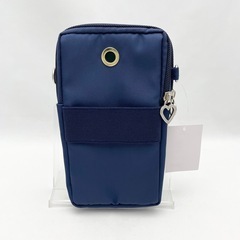 【未使用】多機能スマホショルダー ネイビーの画像