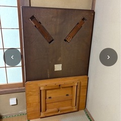 角に擦り傷美品！　座卓テーブル　A07の画像