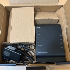 NEC Wi-Fiホームルータの画像