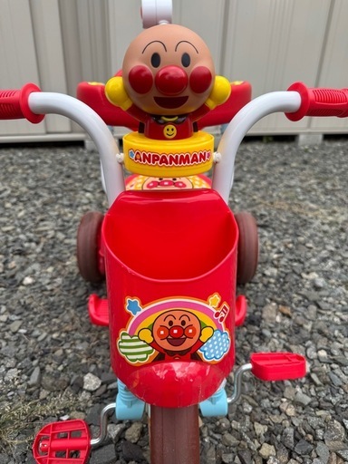 アンパンマン 折りたたみ三輪車