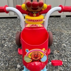 アンパンマン 折りたたみ三輪車の画像