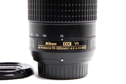 美品 Nikon AF-P 70-300mm F4.5-6.3G☆超望遠レンズ