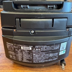 Panasonicスチーム&可変圧力IHジャー炊飯器の画像