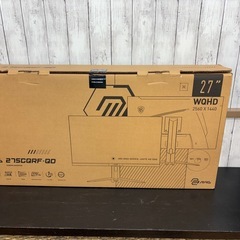 【未使用】MSI  湾曲ゲーミングモニターの画像
