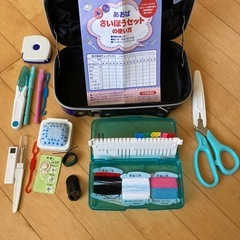 裁縫セットの画像