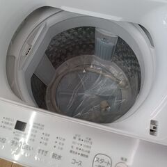 ★ジモティ割あり★ TOSHIBA 洗濯機 AW-6GA2（W） 6.0㎏ 23年製 動作確認／クリーニング済み TK6510【リユースのサカイつくば店】の画像