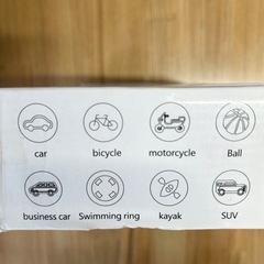 🌟 掘り出し市66.🌟ポータブル 電動エアポンプ ワイヤレス 空気入れ　単品売り　転売o.k.！の画像