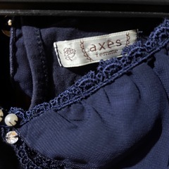 【美品】axes femme アクシーズファム　半袖カットソーの画像