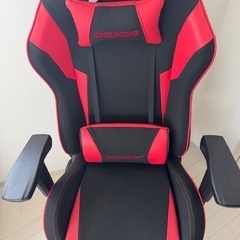 AKRACING Wolf ゲーミングチェア　赤の画像