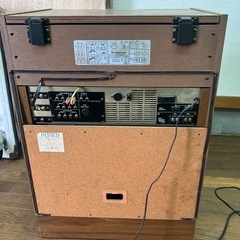 昭和レトロ　中古ジャンク品　レコードプレイヤー の画像