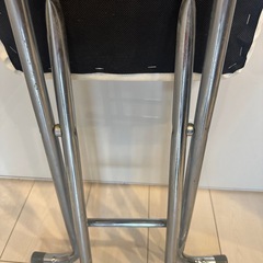 折りたたみチェア　白　ホワイトの画像