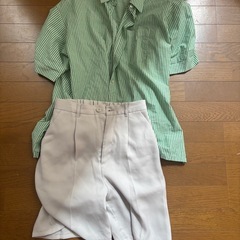 ストライク柄シャツの画像
