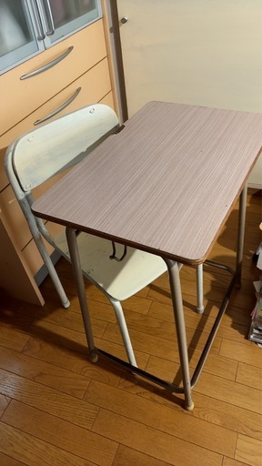 三原機工の学校 椅子 机 教室 デスク イス セット