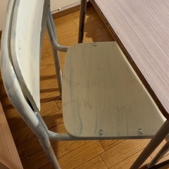 三原機工の学校 椅子 机 教室 デスク イス セットの画像