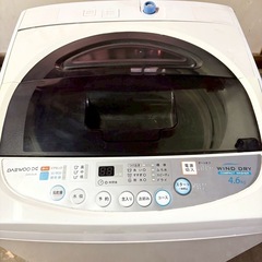 洗濯機　daewoo　DWA-SL46の画像