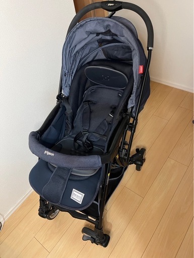 Pigeon ランフィ RA7 BASIS デニム オート4輪ベビーカー Pigeon ランフィ RA7 BASIS デニム オート4輪ベビーカー ベビーカーは