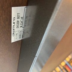 オカムラ　オフィスデスク➕サイドキャビネットその1の画像
