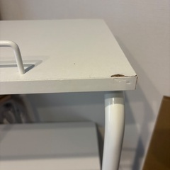 キッチン　収納　棚　白の画像