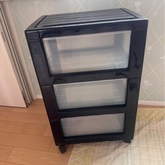 【早期引取希望】収納3段ケースの画像