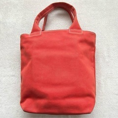 【美品】MARC BY MARC JACOBS トートバッグ レッドの画像