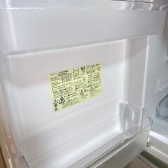 ★冷蔵庫 137L SHARP シャープ SJ-D14D どっちも付け替えドア ボトムフリーザー 2018年の画像