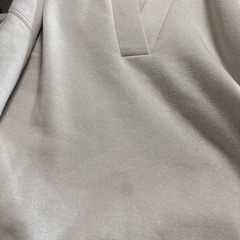 0円　ベージュ　パーカー　裏起毛あり　レディース　フリーサイズの画像