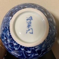 丸　花瓶　でかめ　和柄の画像