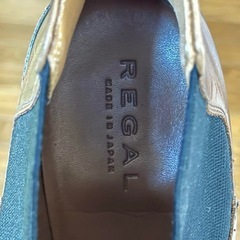 【リーガル/REGAL】ブラウンチェルシーブーツ レザーの画像