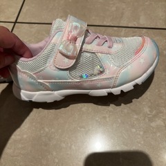 【1日のみ使用】子供靴ムーンスター18.5㎝の画像