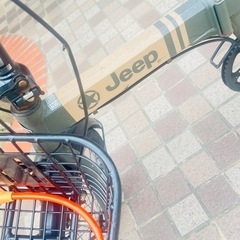 JEEP折りたたみ式自転車の画像