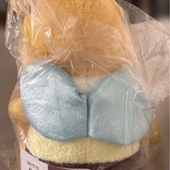 くまのプーさん 赤いほっぺ スーパーラージぬいぐるみ みつばちVer.の画像