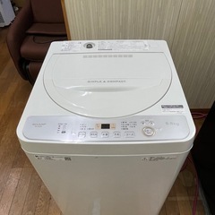 #16 SHARP 2019年 5.5kg ES-GE5C 全自動電気洗濯機の画像