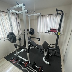 総額17万円のセットが30,000円】パワーラックフルセット 筋トレ