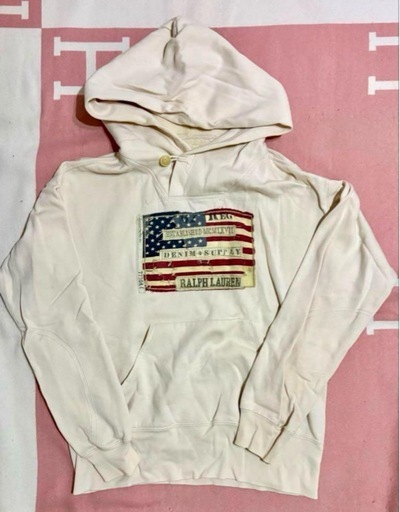 デニムアンドサプライラルフローレン　パーカー　星条旗