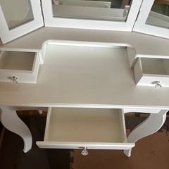 キッズ用ドレッサーホワイトの画像