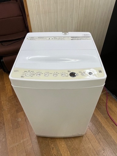 #17 激安洗濯機!! Haier 2022年 6.0kg OBBW-60A 色焼けあり