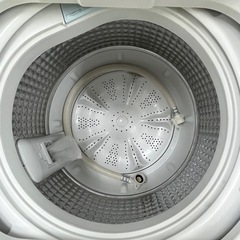 #17 激安洗濯機!! Haier 2022年 6.0kg OBBW-60A 色焼けありの画像