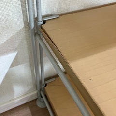 【お譲りします】無印良品 ユニットシェルフ テレビ台やプリンタ置きにの画像