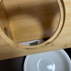 猫餌　　皿　餌台の画像