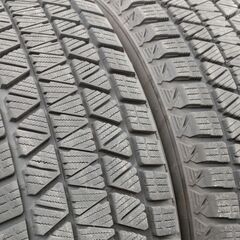 工賃込み　深溝２０２２年製ブリヂストン冬タイヤ２２５／６５Ｒ１７　４本セット②の画像