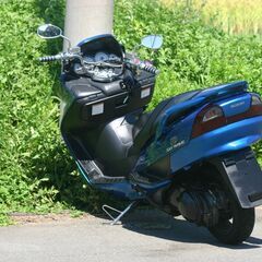 埼玉発I10】自賠責保険付SUZUKIスカイウェイブ250SS キャンディナポレオンブルーの画像
