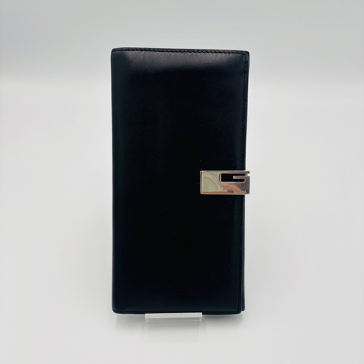 今月まで】GUCCI 長財布 G金具 レザー ブラック 男女兼用 グッチ サイフ