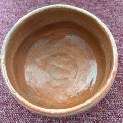 中販紅　【Week】 窯元信楽焼？　抹茶腕　数量1 刻印　楽　現状渡し　09-14-07 の画像