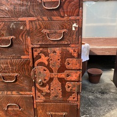 年代物　　昭和タンスの画像