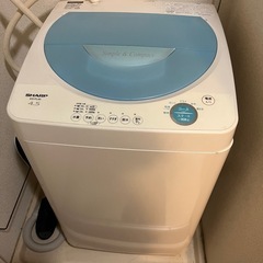SHARP洗濯機の画像