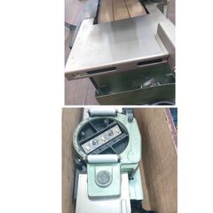 ジ399/  HITACHI 日立工機 180mm 超仕上かんな盤 PF60F カンナ盤 電動工具 DIYの画像
