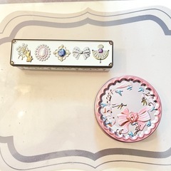 2点セット　デザイン缶　缶のみの画像