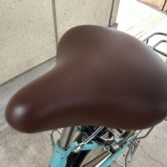 ⭐︎ドリーム荒牧店⭐︎ジモティー割引有⭐︎【クリーニング済み】PEDAL Edel 中古自転車　　24インチ　水色の画像