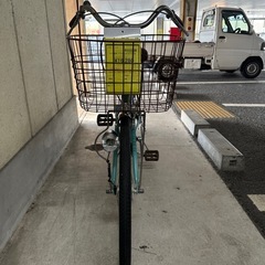 ⭐︎ドリーム荒牧店⭐︎ジモティー割引有⭐︎【クリーニング済み】PEDAL Edel 中古自転車　　24インチ　水色の画像